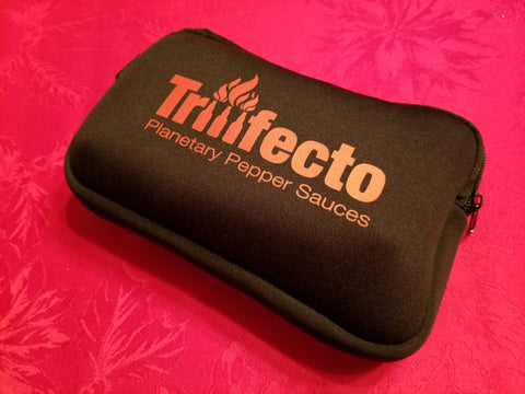 Pepper Sauce : 12-Bottle Neoprene Travel Kit : 1.0 oz bottles
