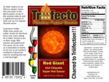 Pepper Sauce : #10 : Red Giant : Chipotle-Ghost : 5.0 oz